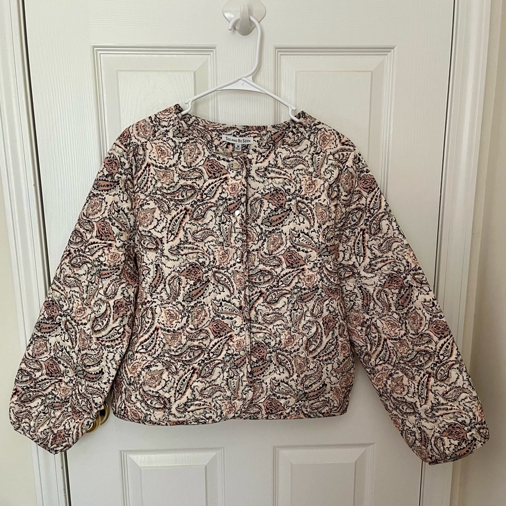 NWT! Women’s VICI Paisley Quilted Jacket Size Medium